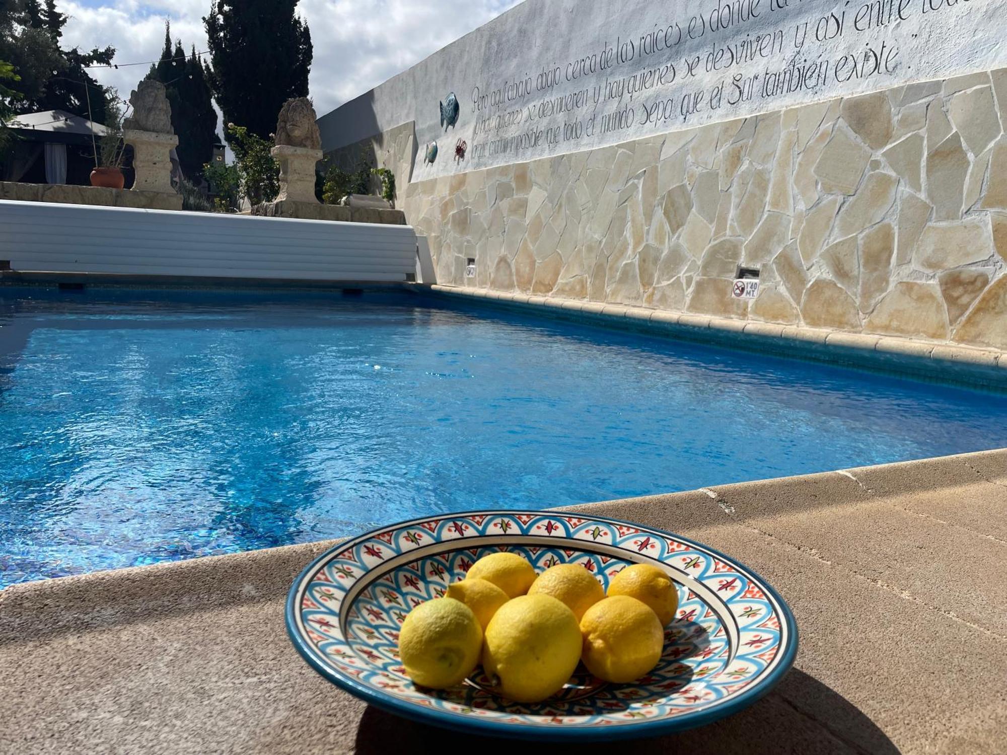 Authentic Canary Style Villa With Private Pool And Garden- Casa Juan Vera Granadilla De Abona Dış mekan fotoğraf